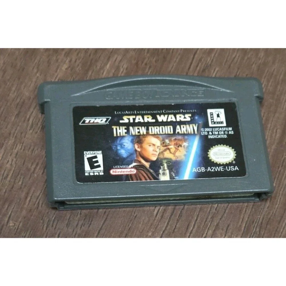 Star Wars The New Droid Army (Nintendo Game Boy Advance GBA) Original Game